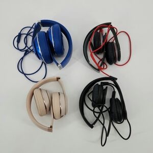 Lor of 4 Beats Headphones - For Parts / Repair
